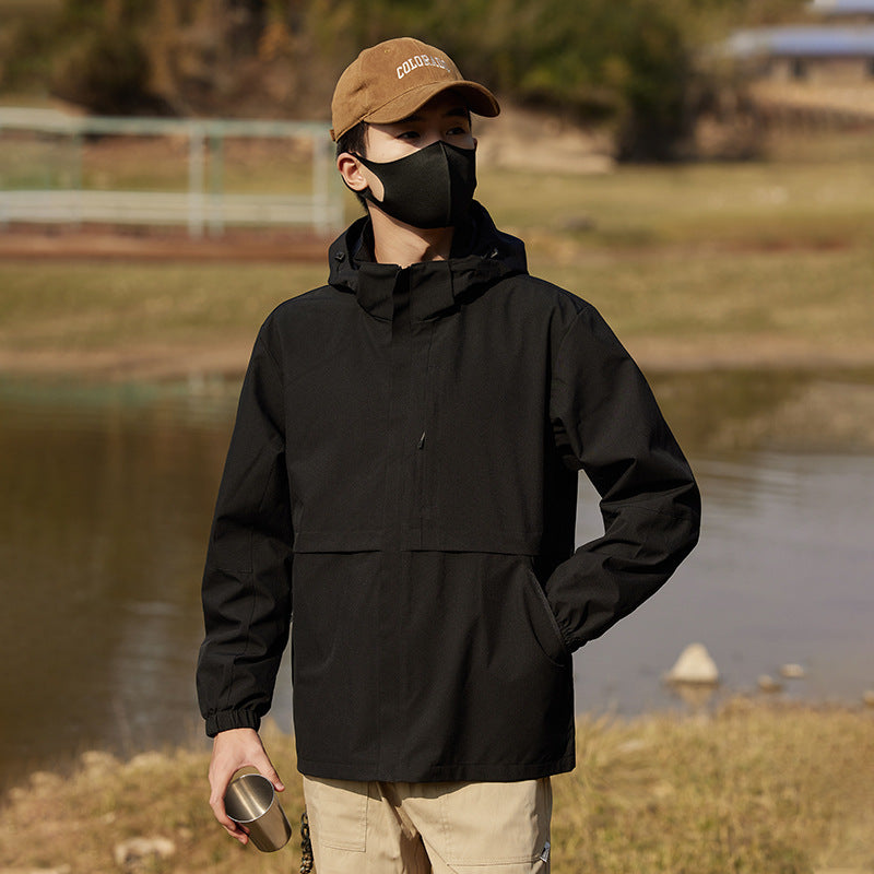 Outdoor Shell Jacket Couple Models