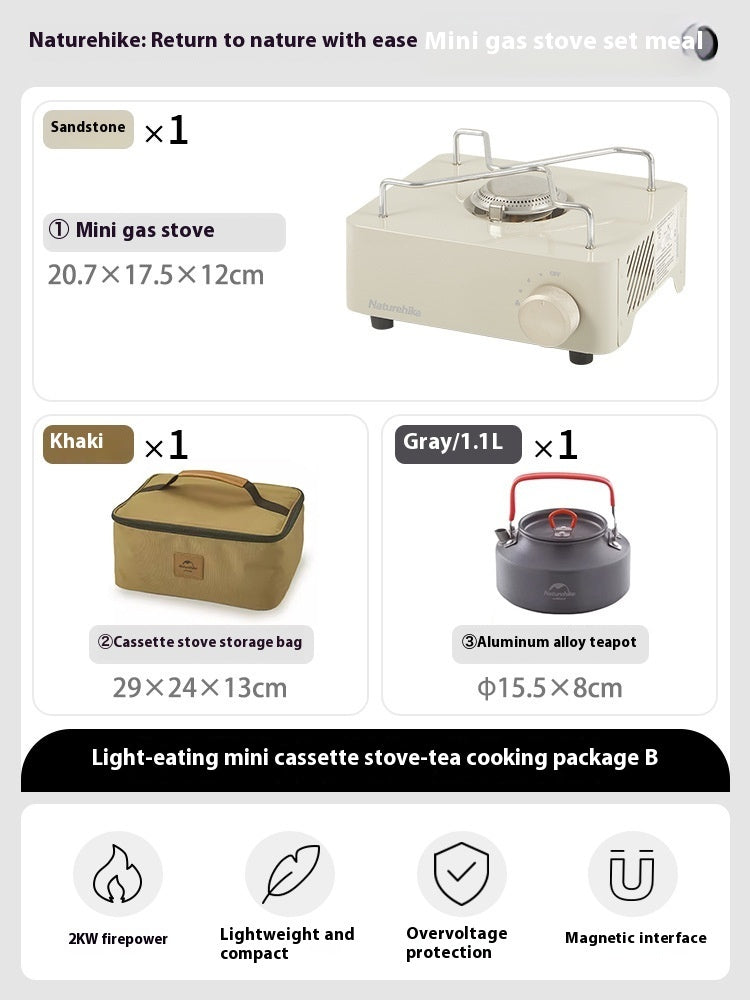 Mini Portable Gas Stove Outdoor Camping