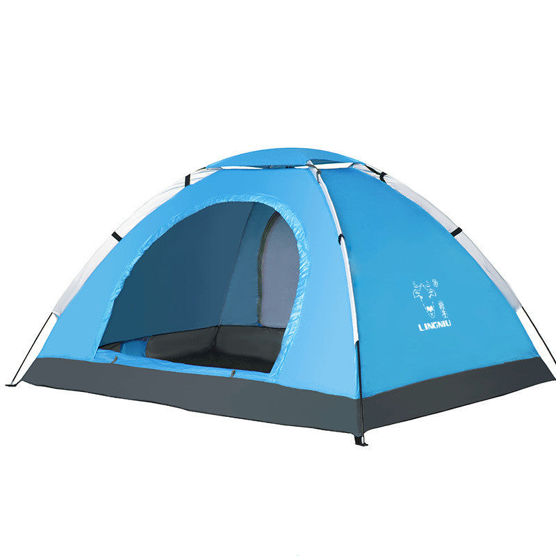 Single-layer tent camping beach