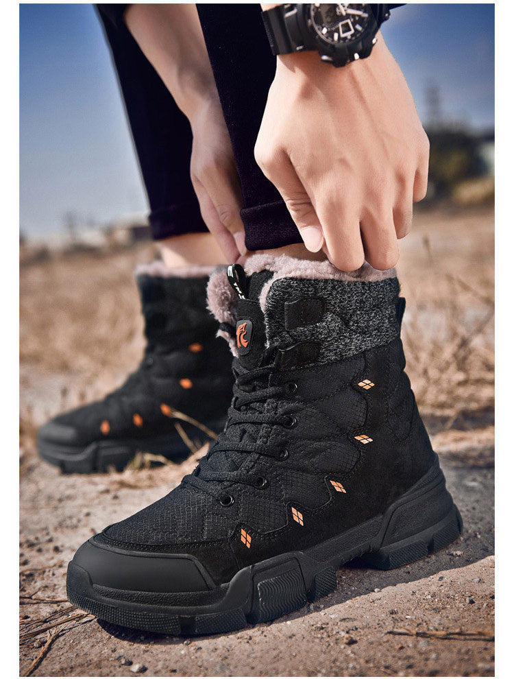 Velvet Warm Snow Boots