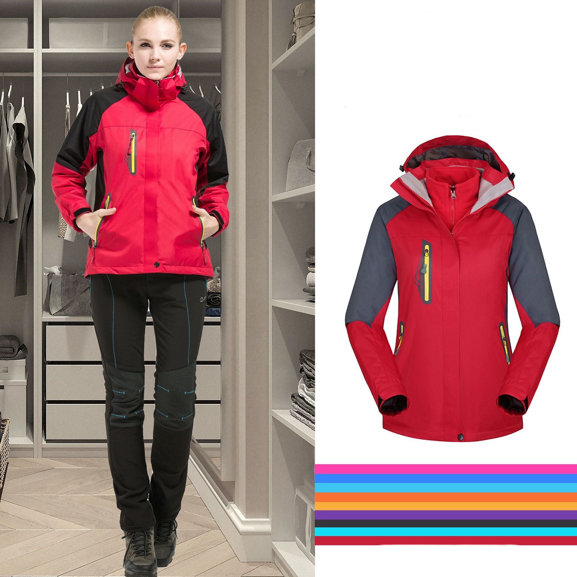 Women's Fashion Simple Fleece Jacket