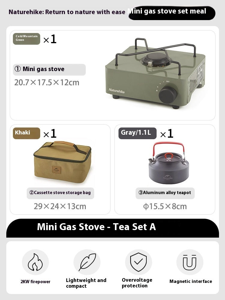 Mini Portable Gas Stove Outdoor Camping