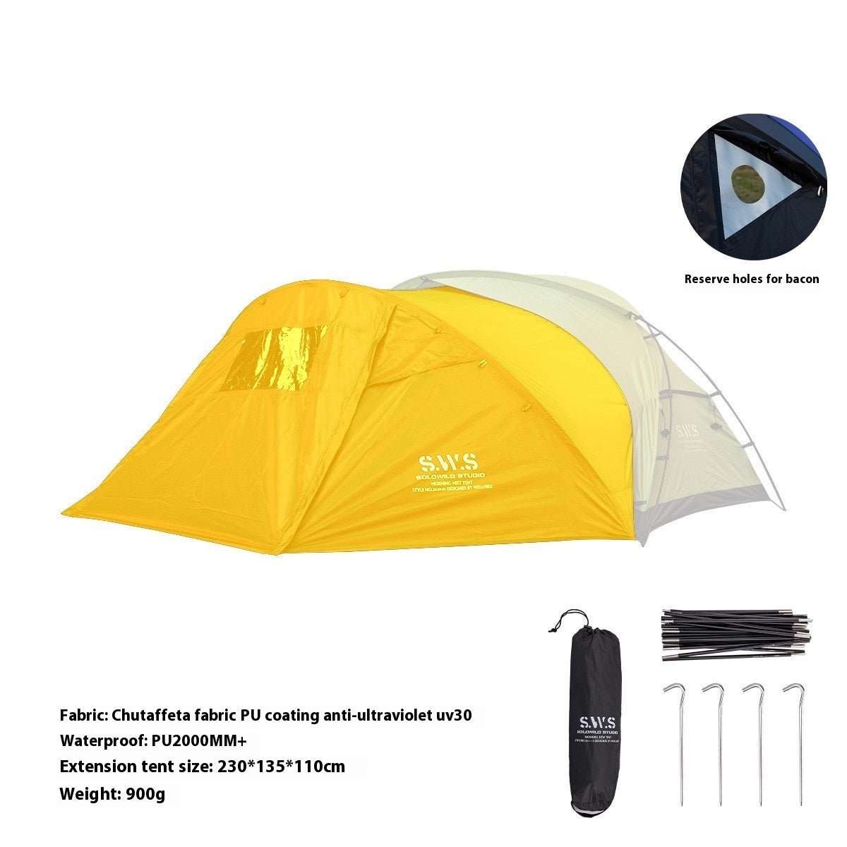 Outdoor Campground Tent Camping