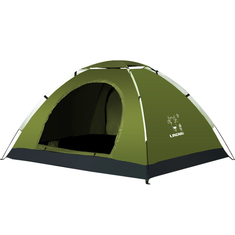 Single-layer tent camping beach
