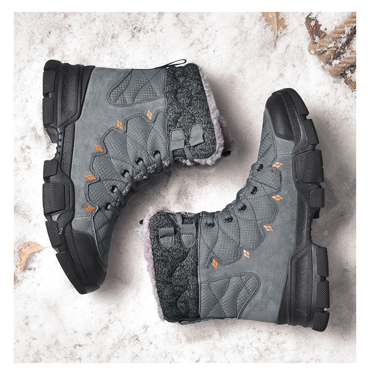 Velvet Warm Snow Boots