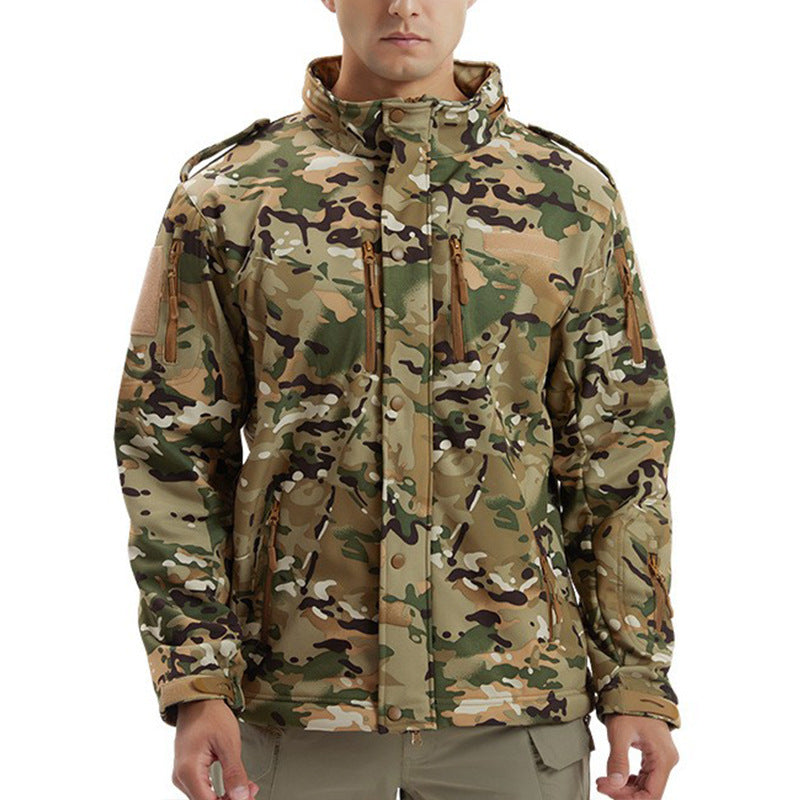 Men's Fleece Jacket Shell Jacket