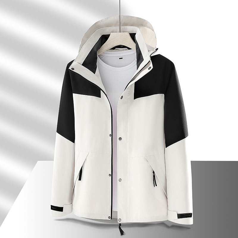 Shell Jacket Thin Removable Hooded