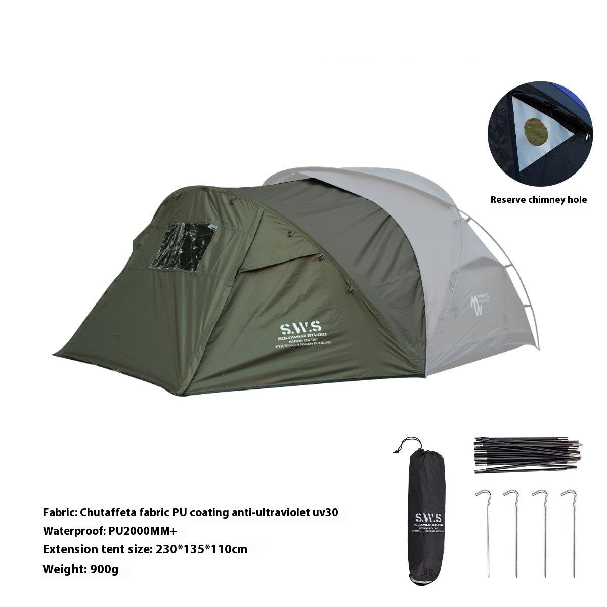 Outdoor Campground Tent Camping