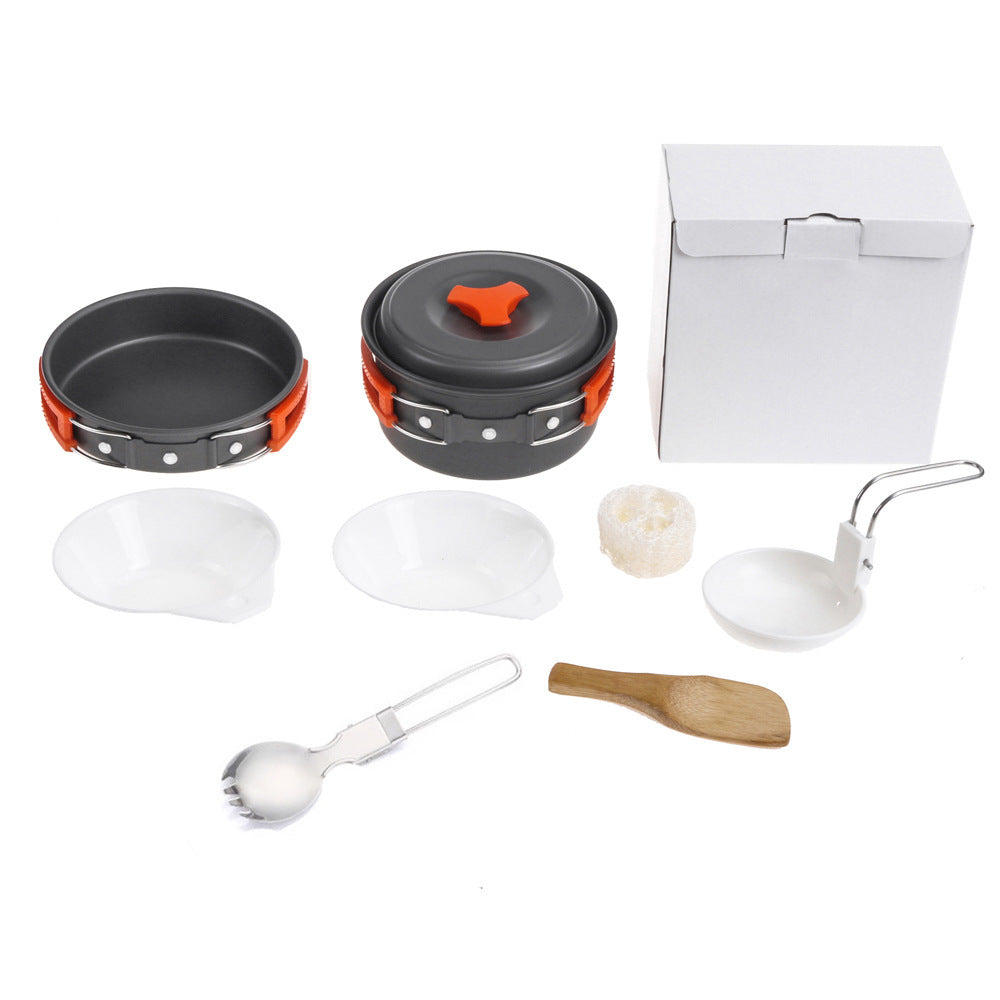 Outdoor camping cookware set