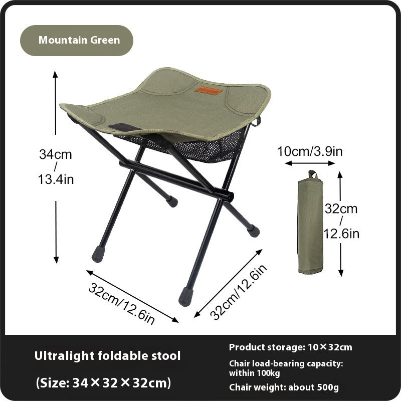 Portable Fishing Stool Ultralight Folding