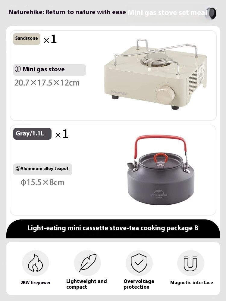 Mini Portable Gas Stove Outdoor Camping