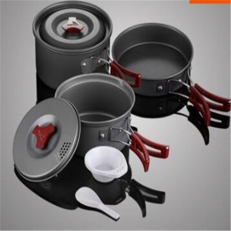 Picnic cookware set camping pot