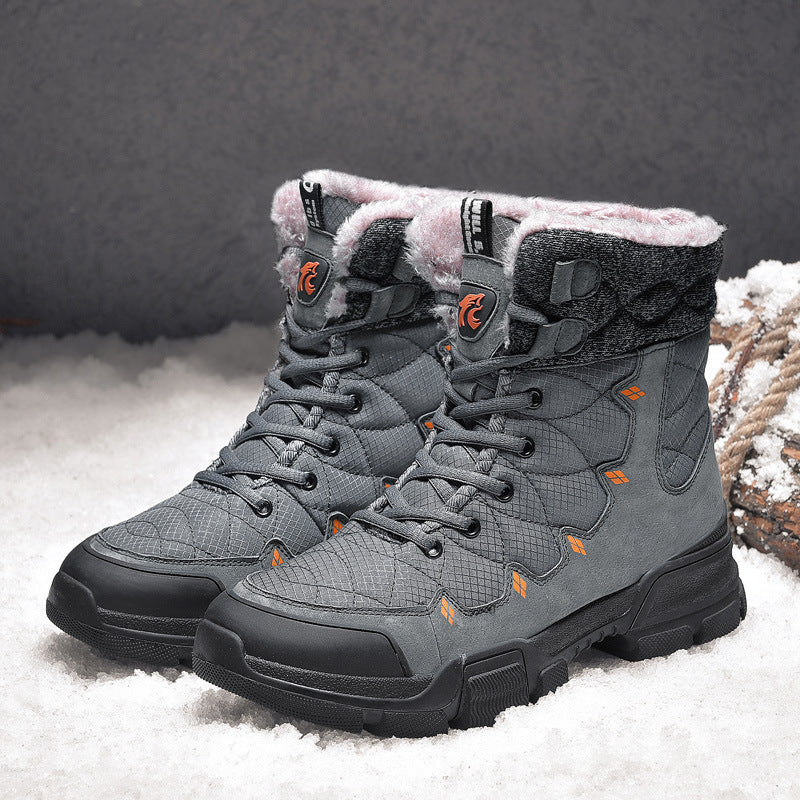 Velvet Warm Snow Boots