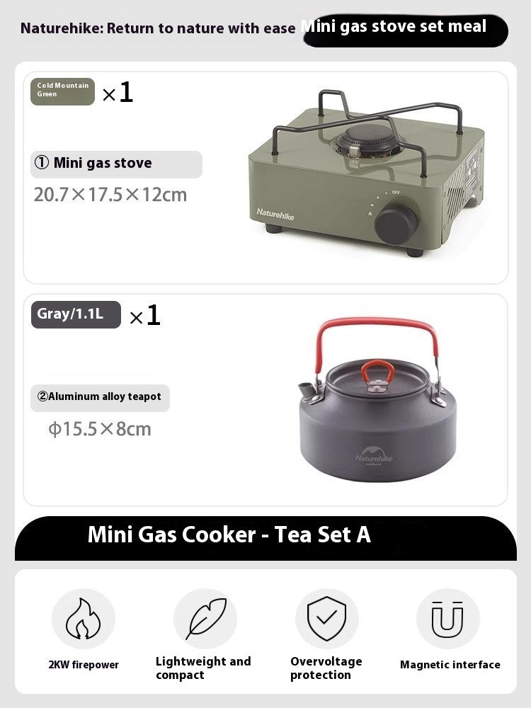 Mini Portable Gas Stove Outdoor Camping