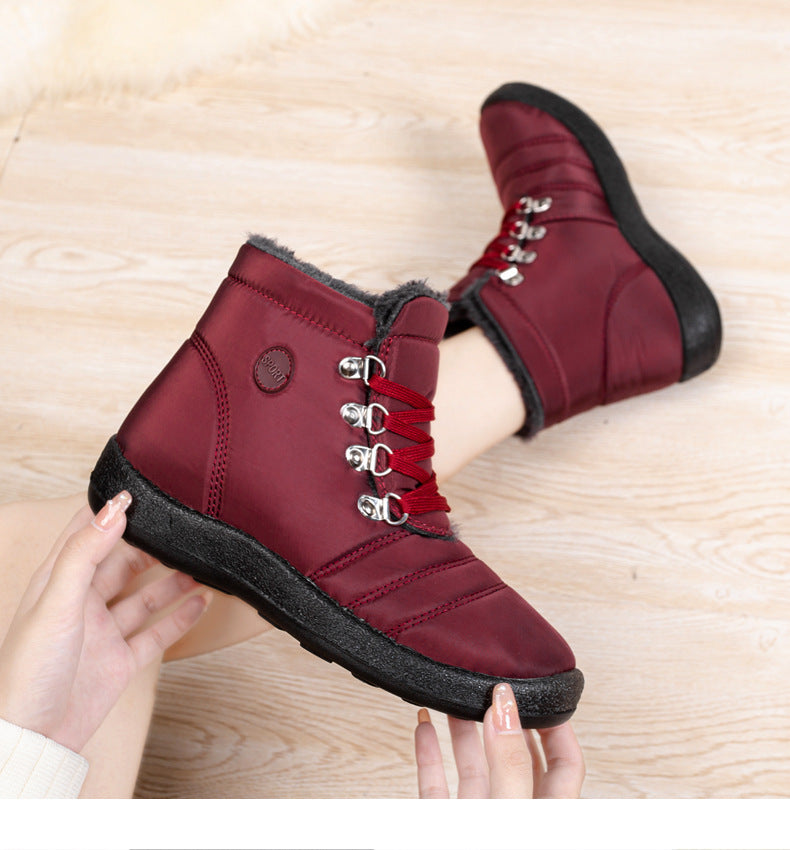 Hiking Shoes Warm Women's Snow Boots