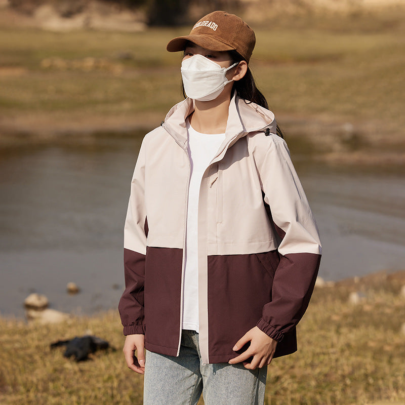 Outdoor Shell Jacket Couple Models