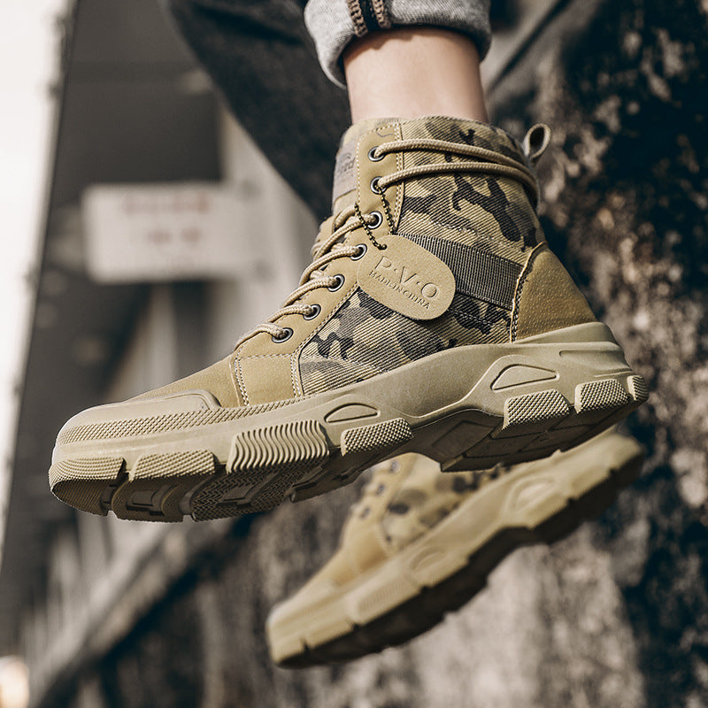 Retro Outdoor Hiking Boots