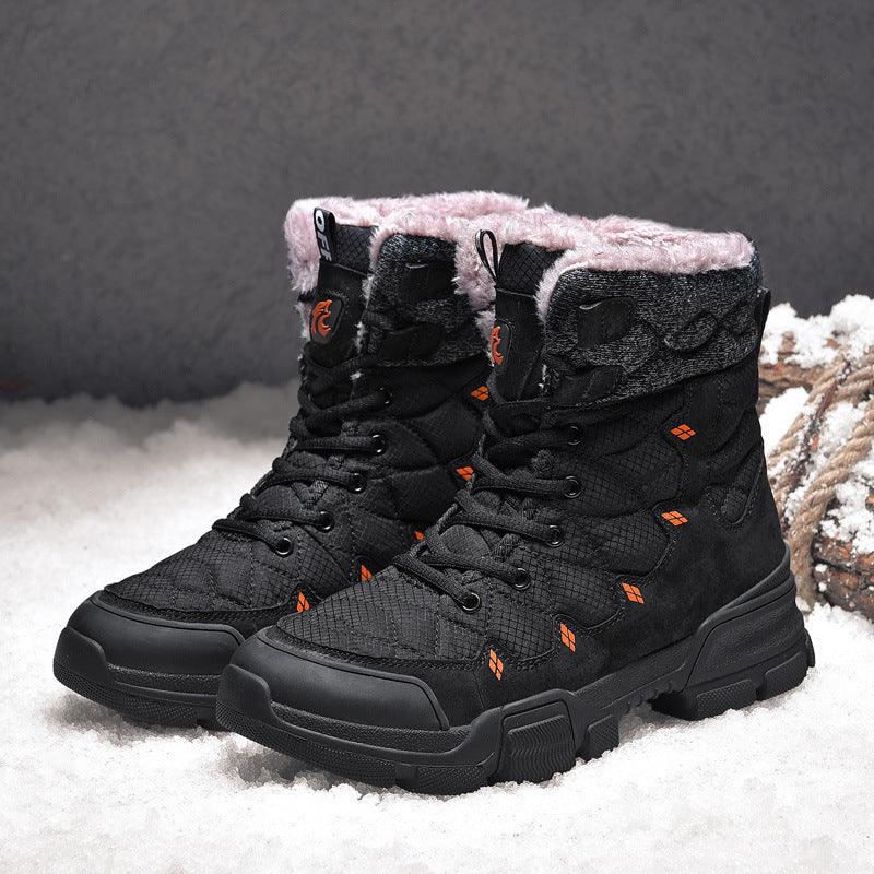 Velvet Warm Snow Boots