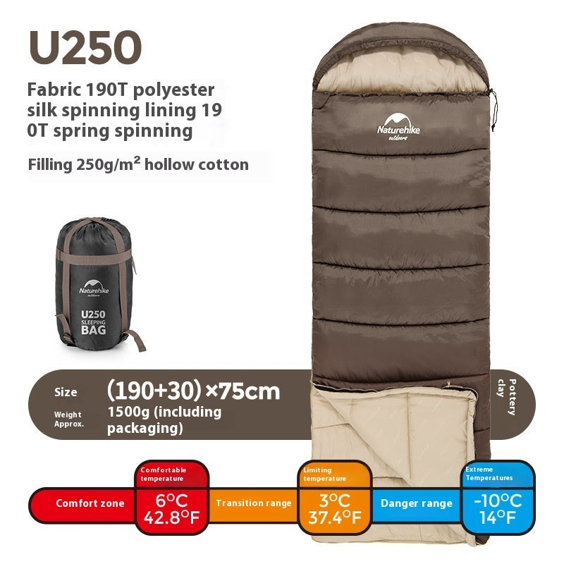 Series Envelope Hooded Sleeping Bag