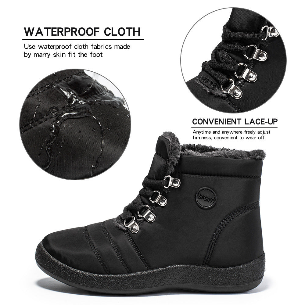 Hiking Shoes Warm Women's Snow Boots