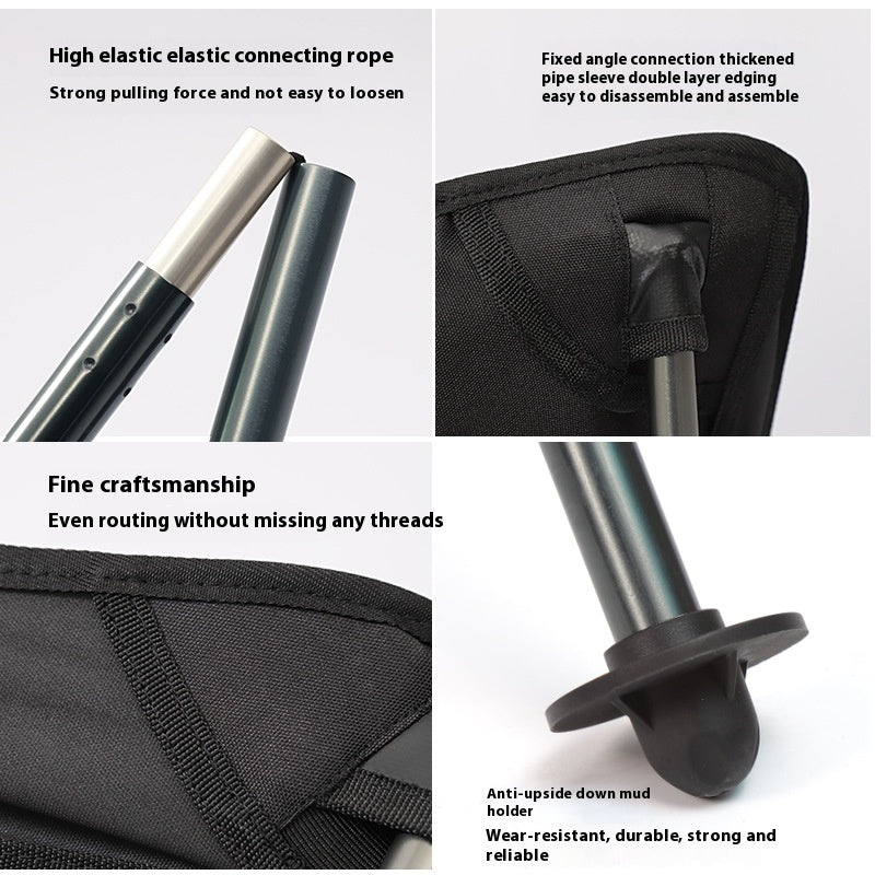 Outdoor Camping Aluminum High Strap