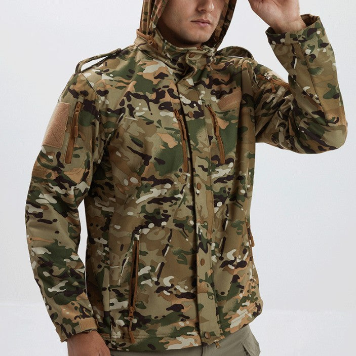 Men's Fleece Jacket Shell Jacket