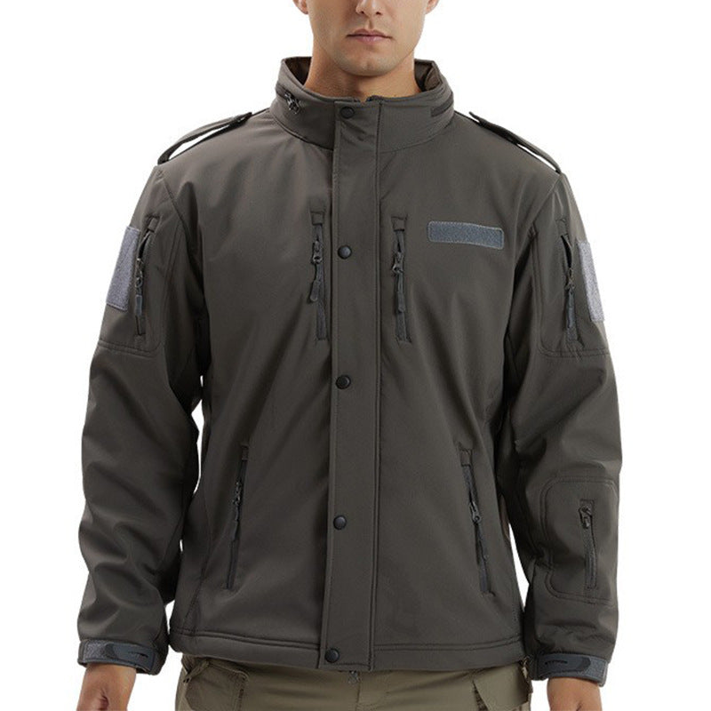 Men's Fleece Jacket Shell Jacket