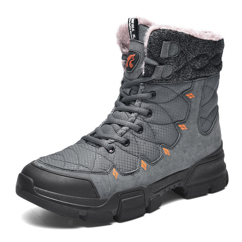 Velvet Warm Snow Boots