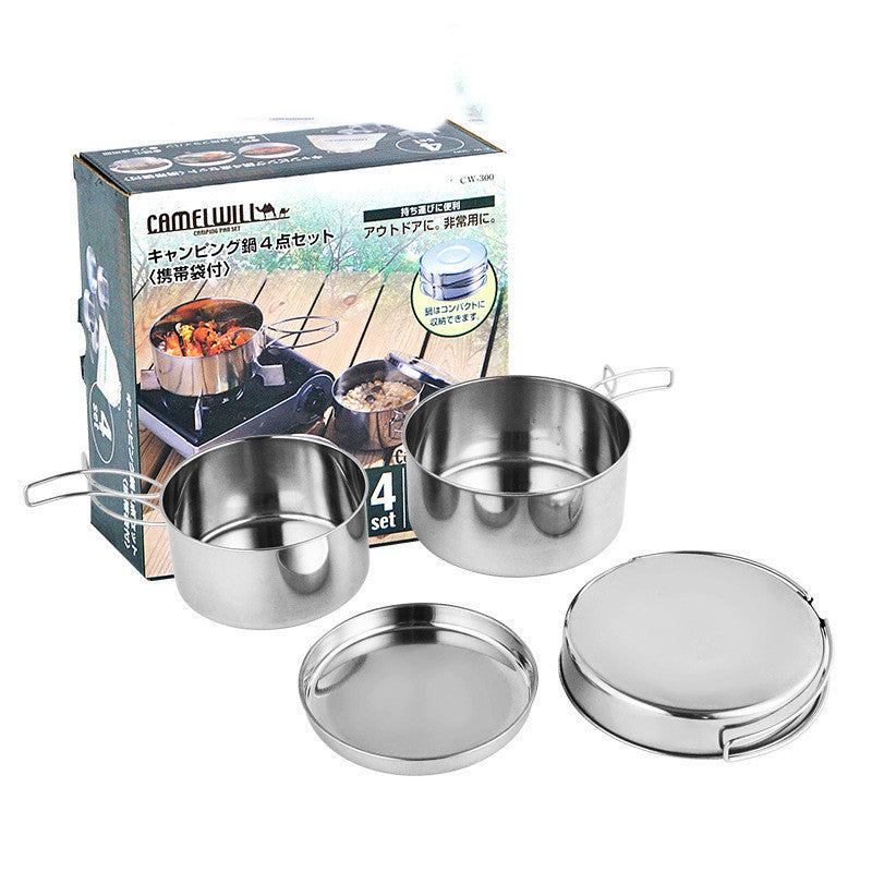 Outdoor Stainless Steel Cookware