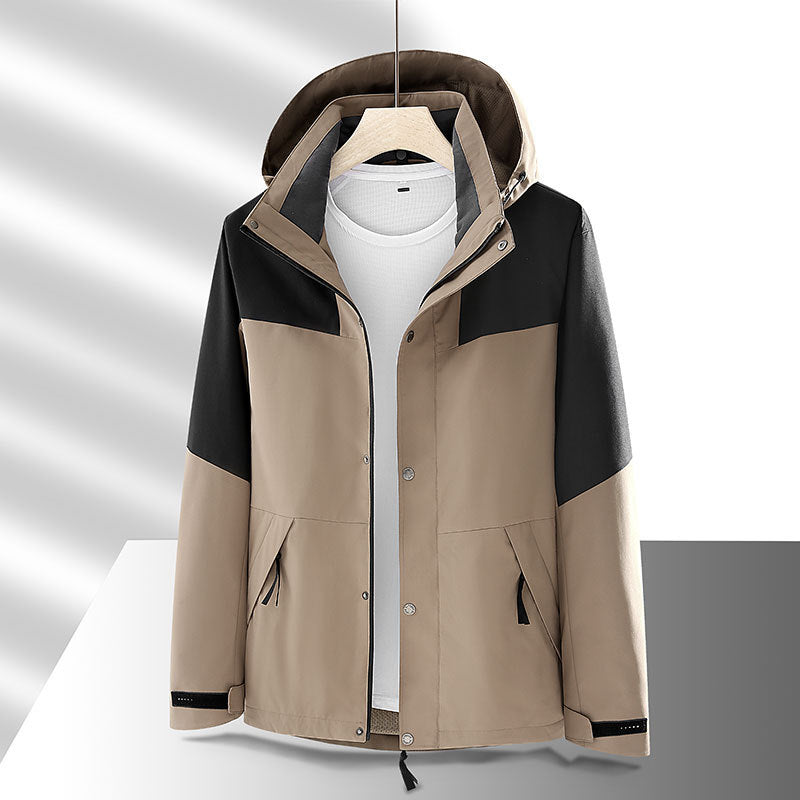 Shell Jacket Thin Removable Hooded