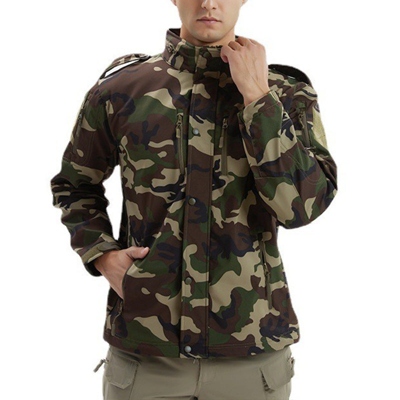 Men's Fleece Jacket Shell Jacket