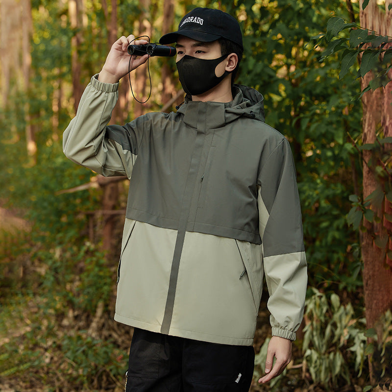 Outdoor Shell Jacket Couple Models