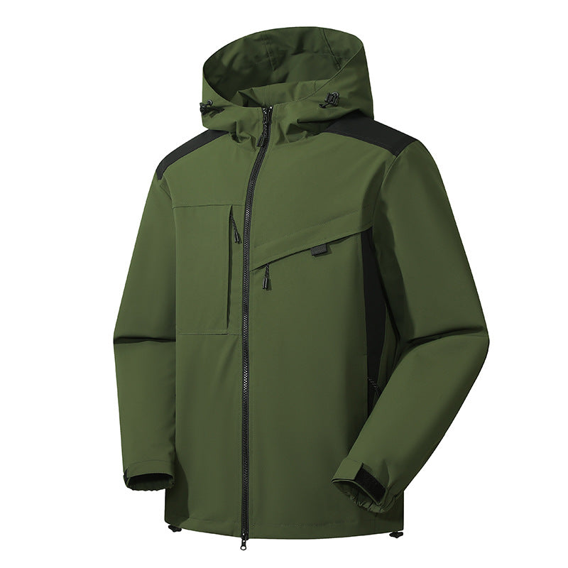 Waterproof Outdoor Shell Jacket