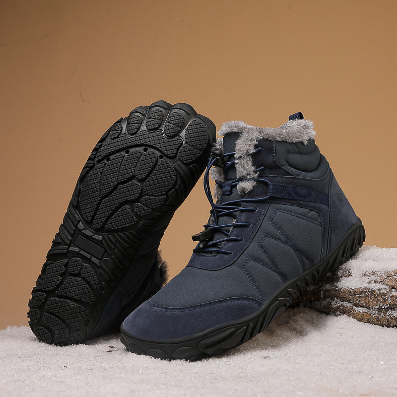 Outdoor Snow Boots Men's Platform Plus