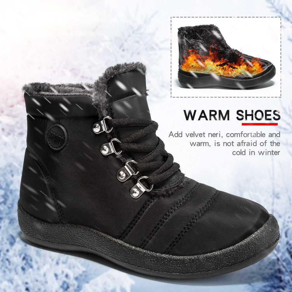 Hiking Shoes Warm Women's Snow Boots