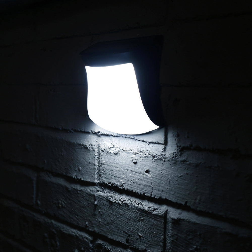 4pcs Solar Lamp Fence Wall Lamp