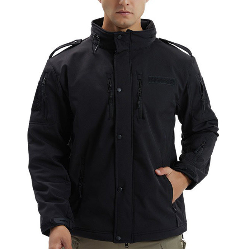 Men's Fleece Jacket Shell Jacket