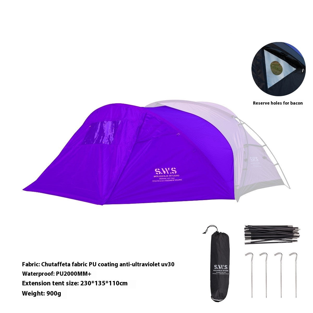 Outdoor Campground Tent Camping